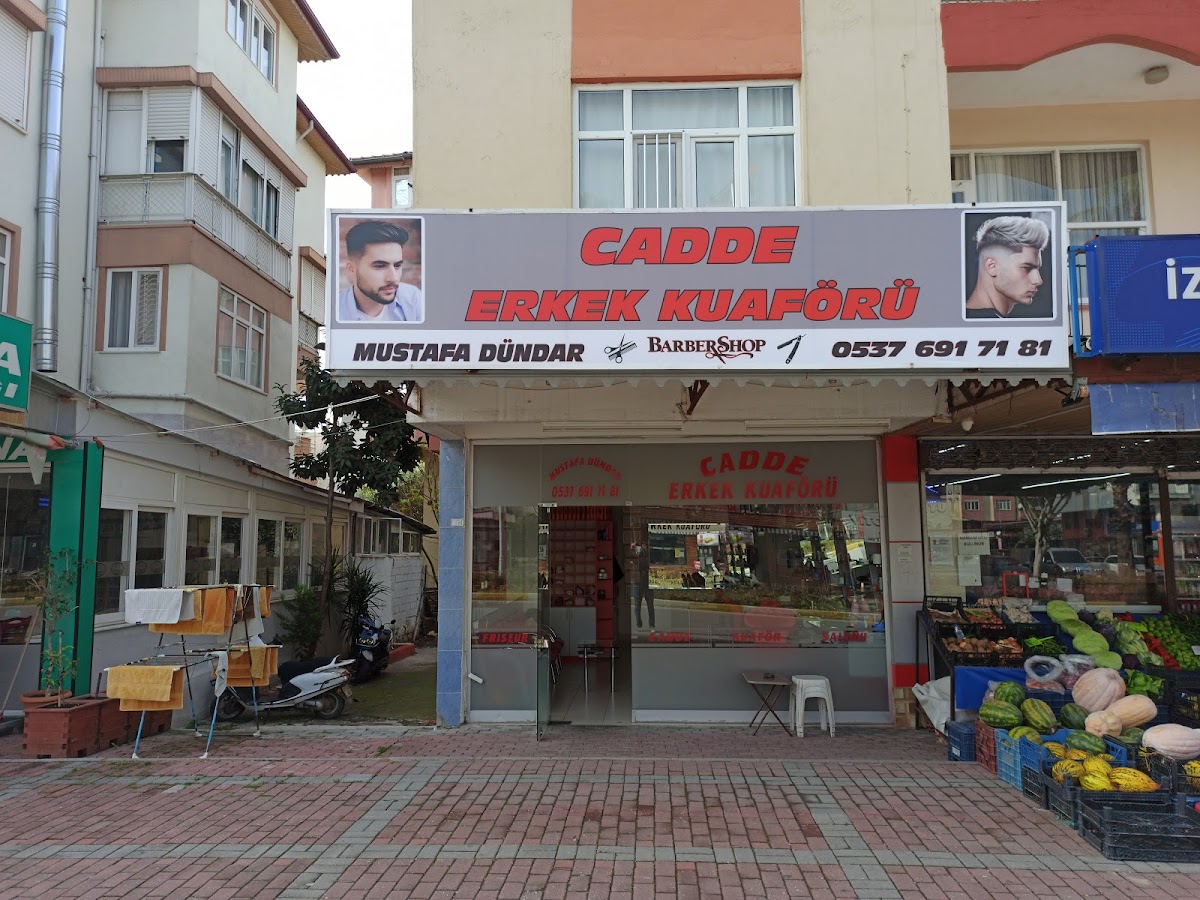 Caddee Erkek Kuaförü Güzellik ve Takı hizmetleri Manavgat