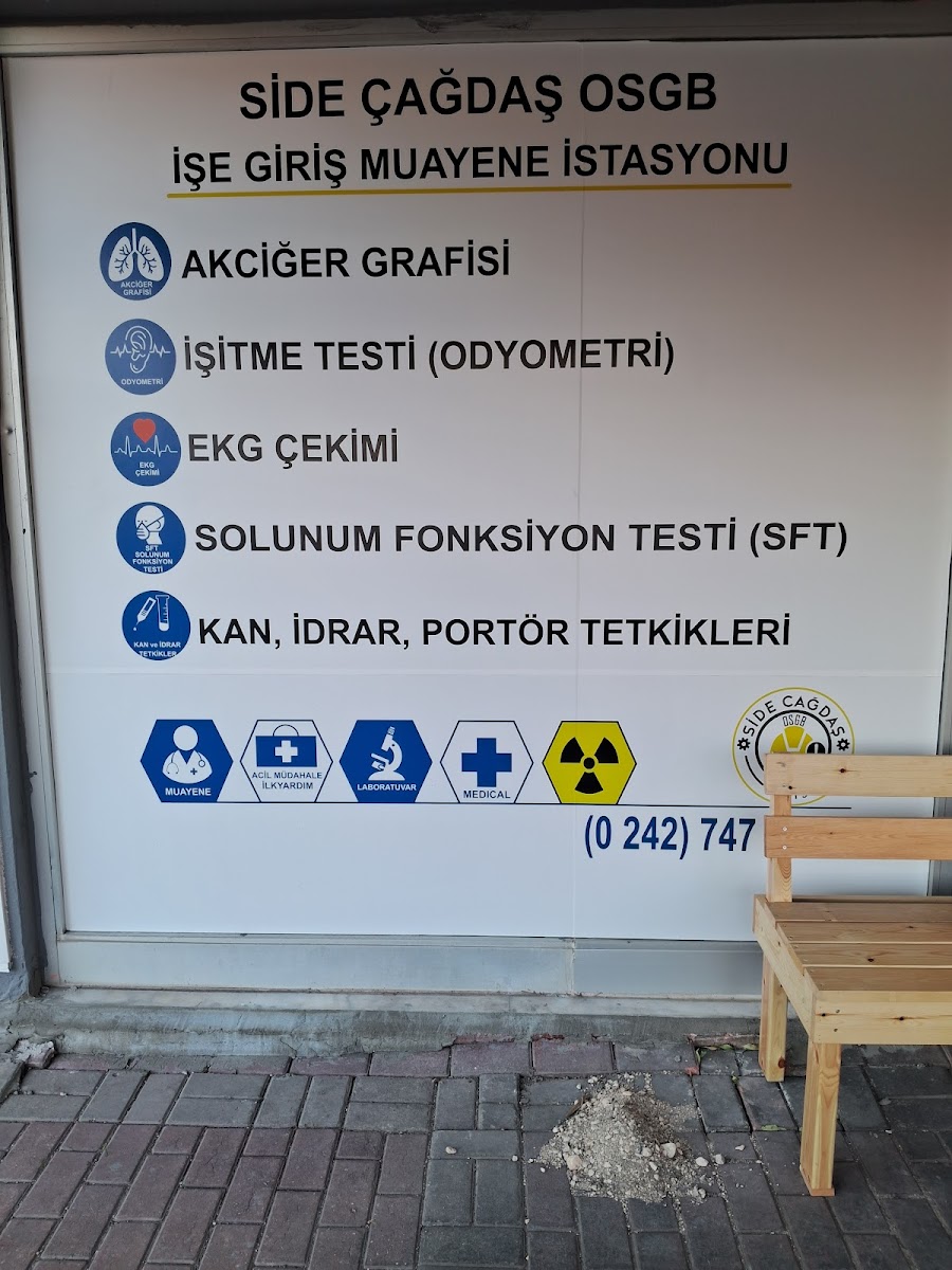 Çağdaş Tıbbi Tahliller Lab. Sağlık hizmetleri Manavgat