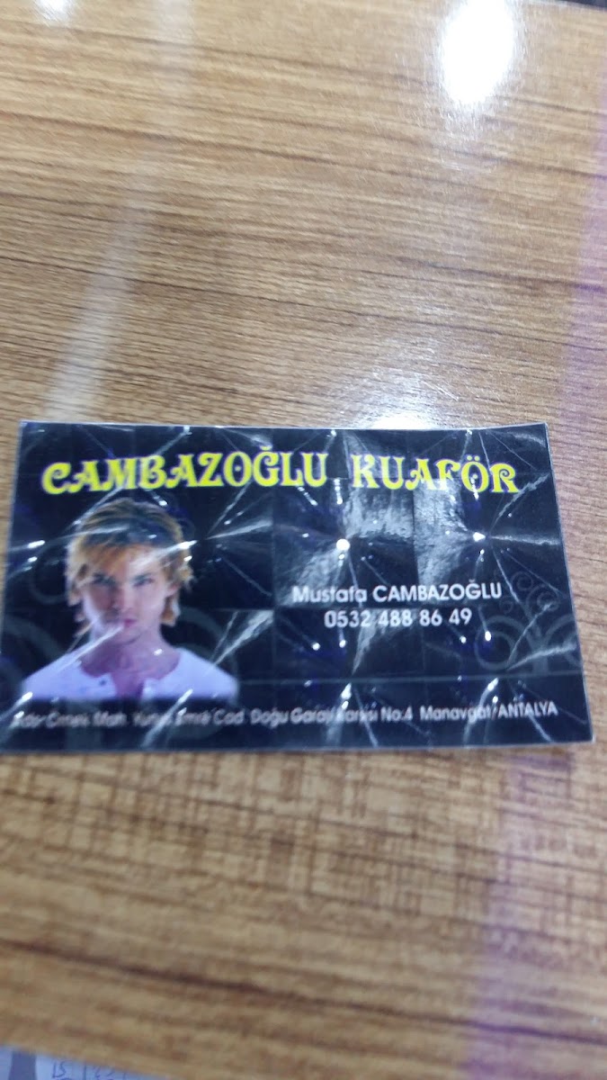 Cambazoglu Erkek Kuaför Manavgat