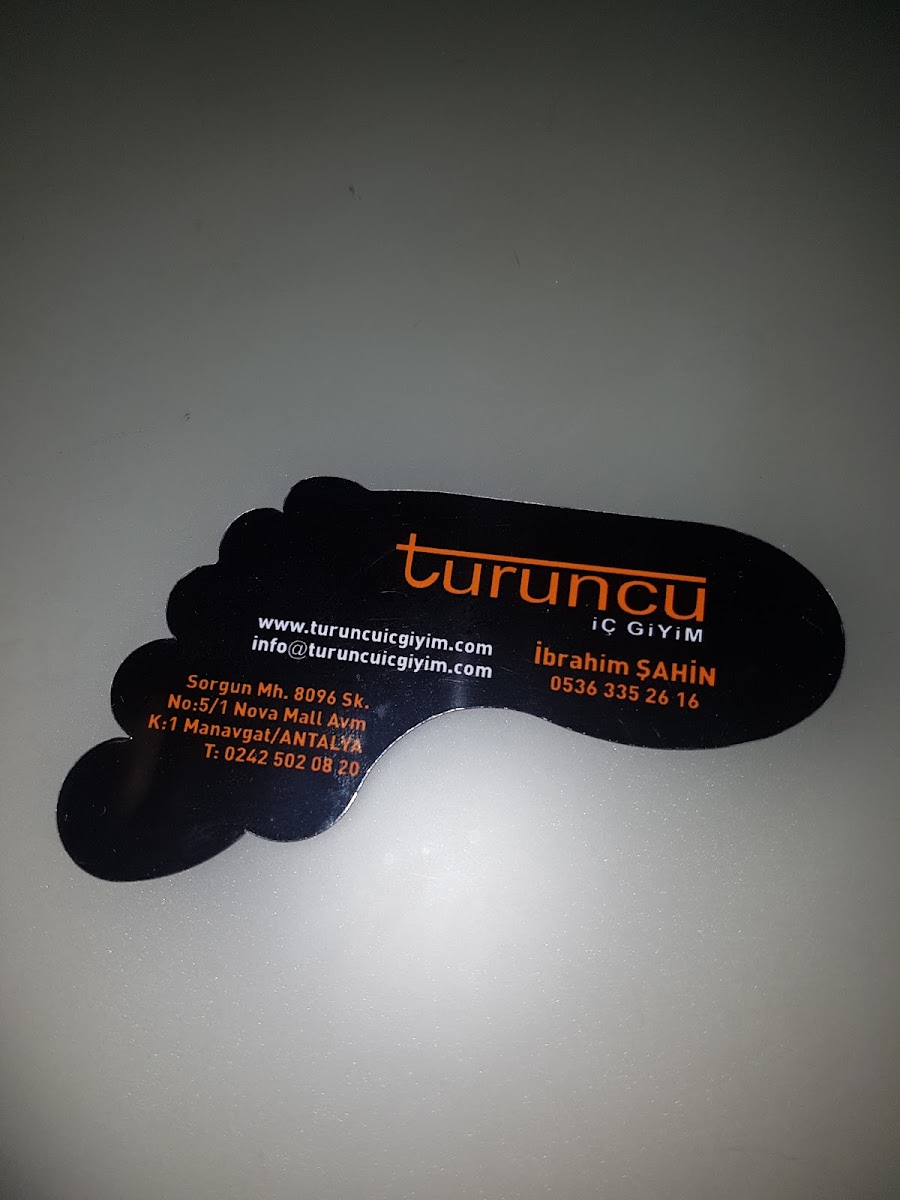 Manavgat İç Giyim Turuncu İçgiyim iletişim