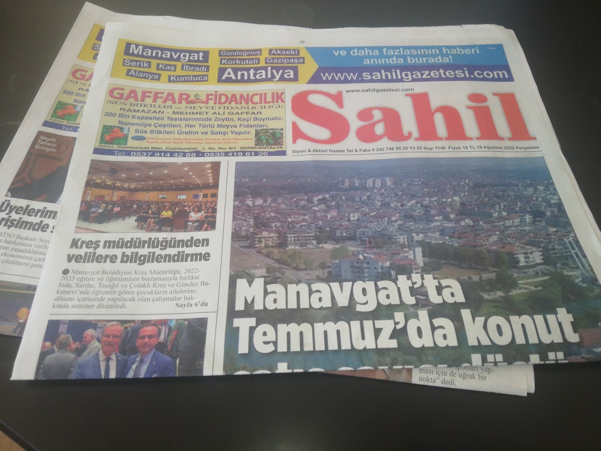 Sahil Gazetesi Manavgat