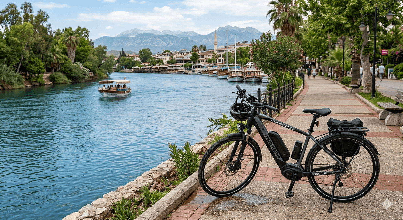 Manavgat’ta Elektrikli Bisiklete Rekor Ceza Toplam 126 Bin TL!