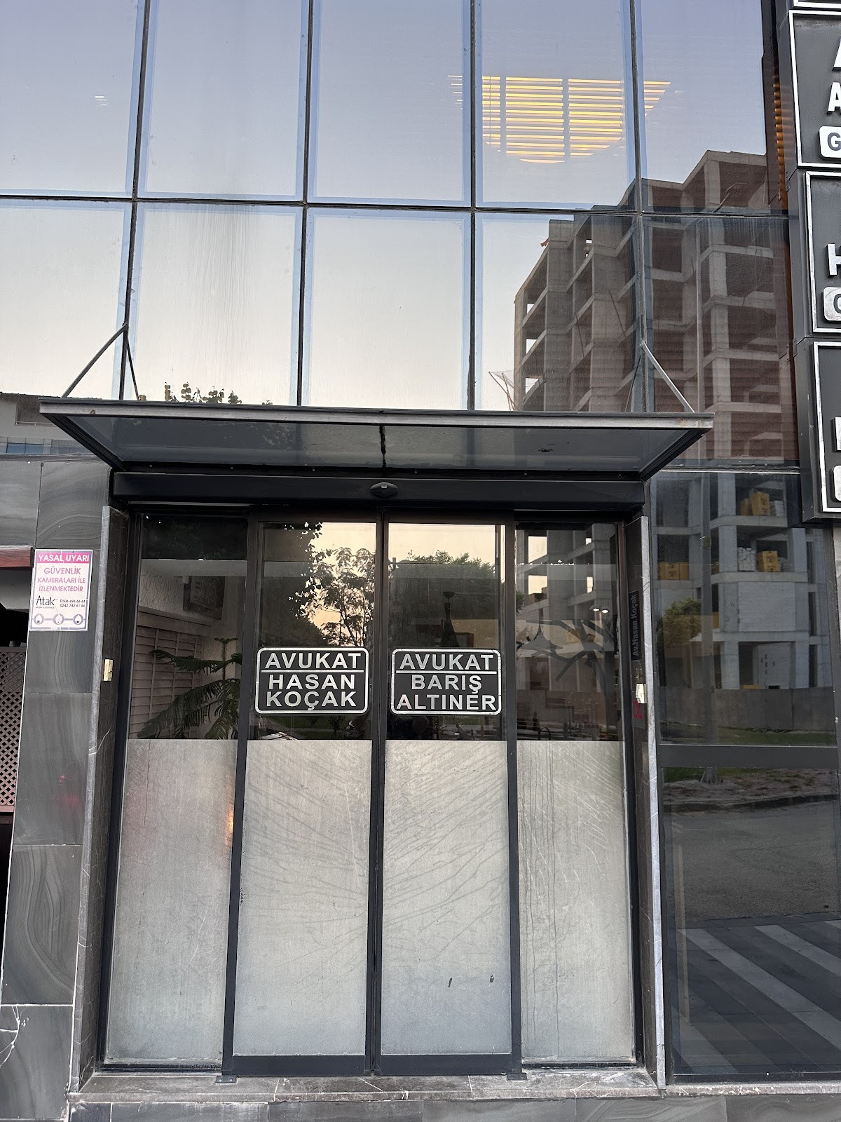 Av. Hasan Koçak / Av. Barış Altıner Hukuk Bürosu