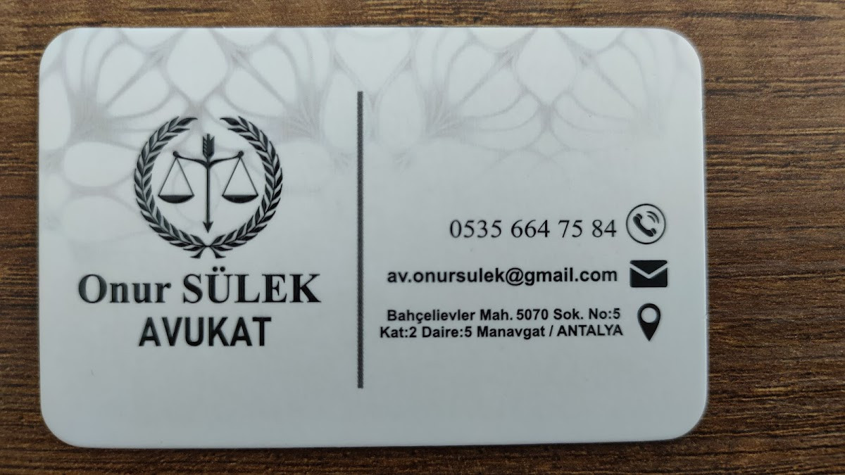 AVUKAT ONUR SÜLEK – Fotoğraf 4