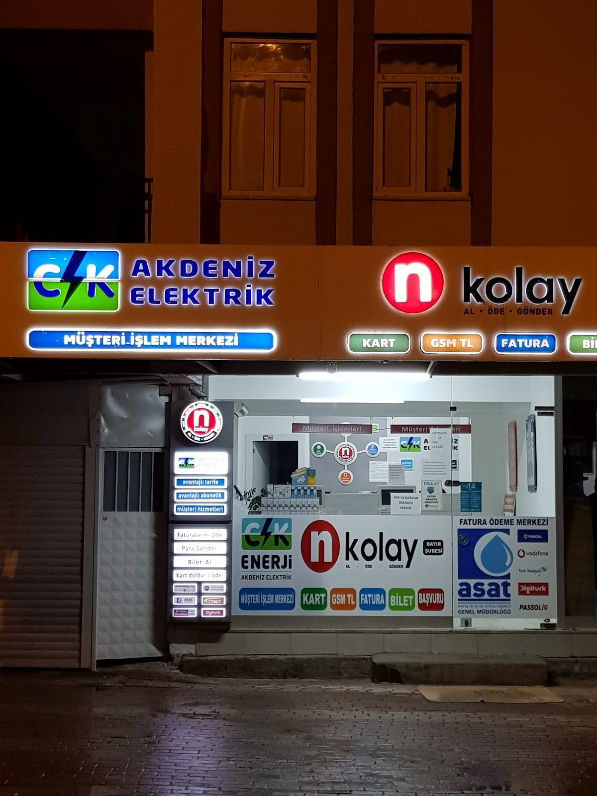 CLK AKDENİZ BAYIR ŞUBESİ NKOLAY ÖDEME MERKEZİ YAYLA MAH REMZİ GÜVEN CAD NO 140/B MANAVGAT – Fotoğraf 2