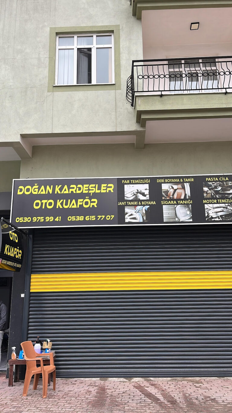 Doğan kardeşler oto kuaför — Manavgat Manavgat Oto Yıkama