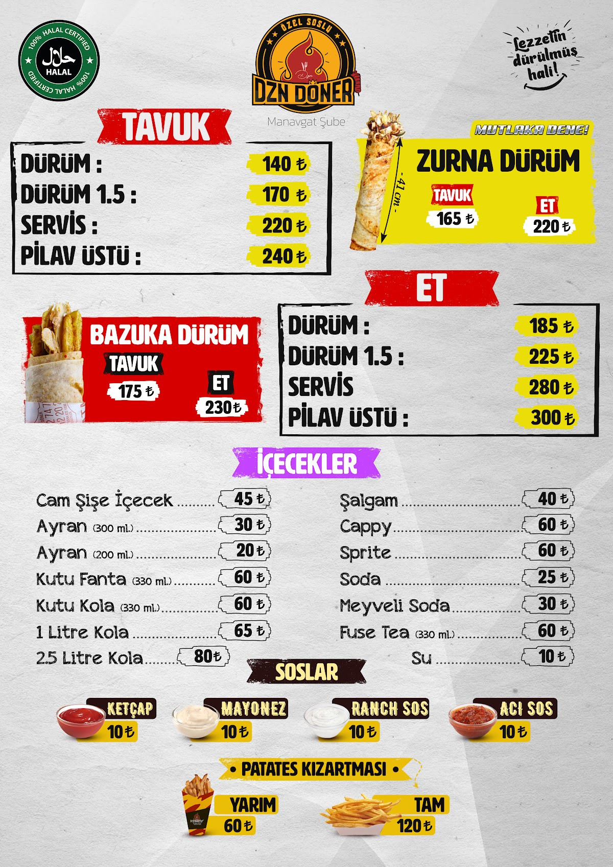 DZN Döner Manavgat – Fotoğraf 8