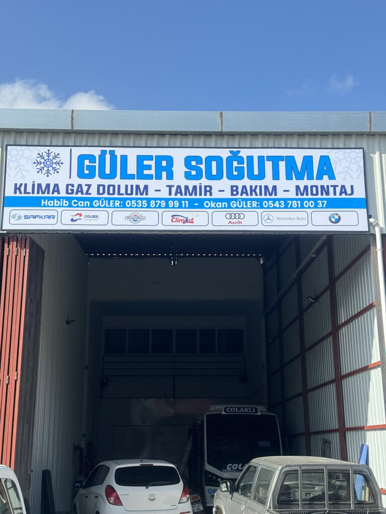 GÜLER SOĞUTMA OTO KLİMA — Manavgat manavgat klima servisi