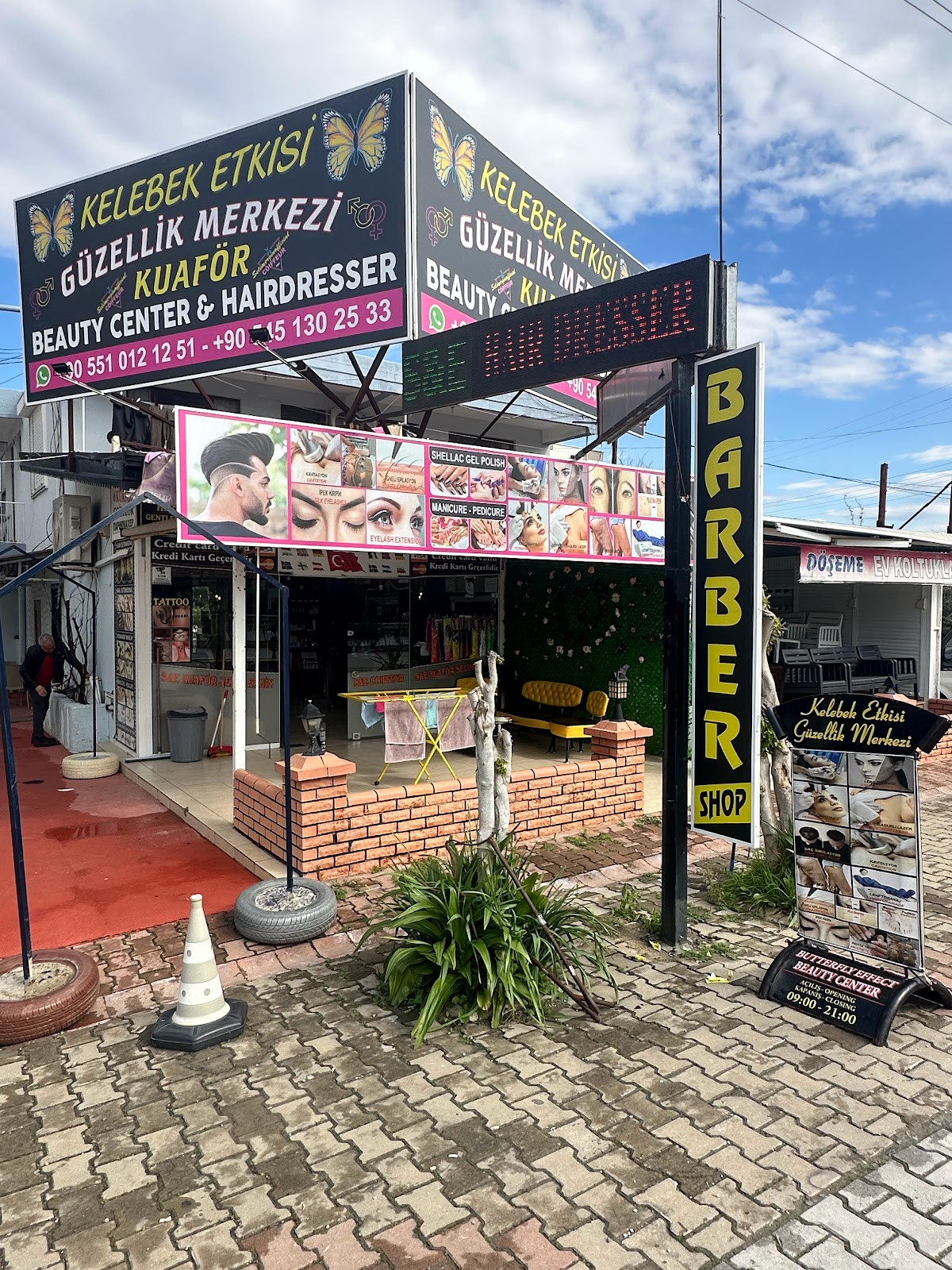 Kelebek etkisi güzellik merkezi Bayan kuaförü Erkek kuaförü – Fotoğraf 4