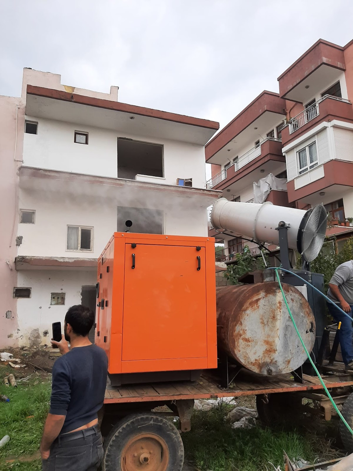 KÖŞK HAFRİYAT VİNÇ FORKLİFT BİNA YIKIM KIRIM KESİM KAROT – Fotoğraf 2