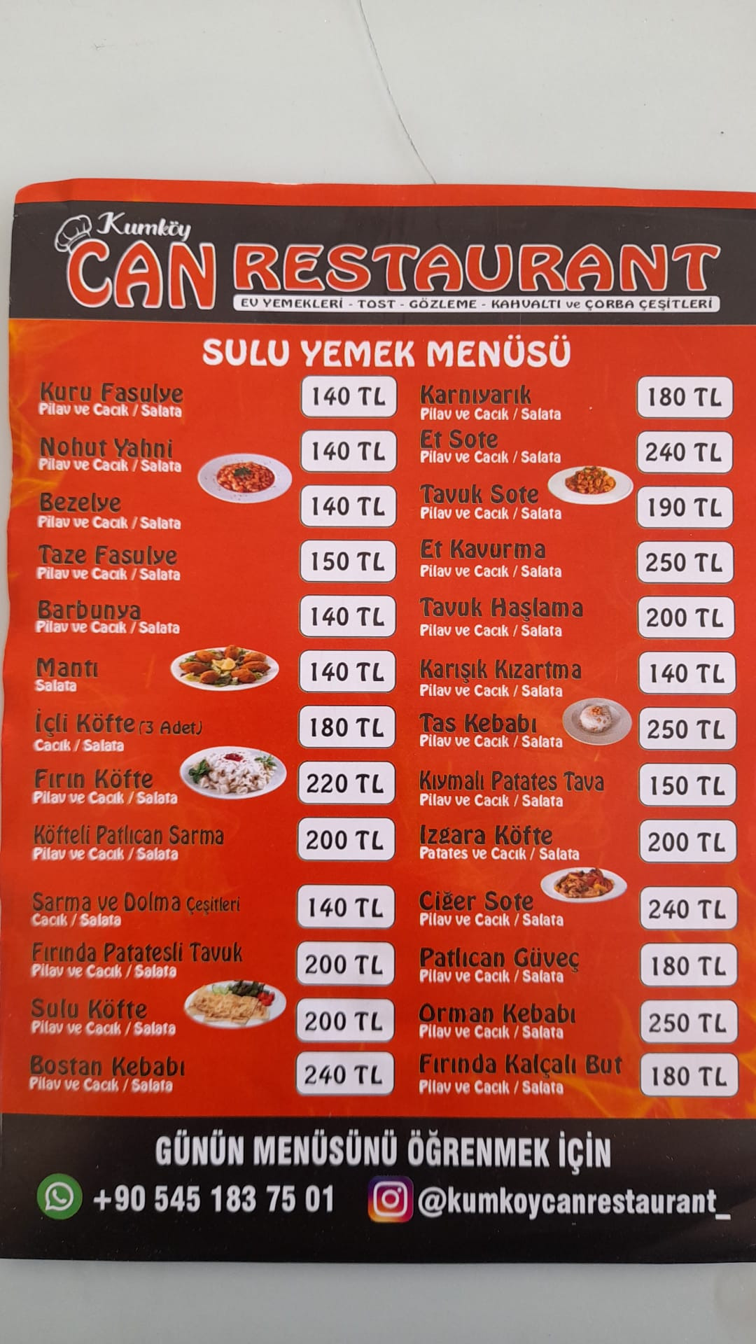 KUMKÖY CAN RESTAURANT DÖNER – Fotoğraf 7