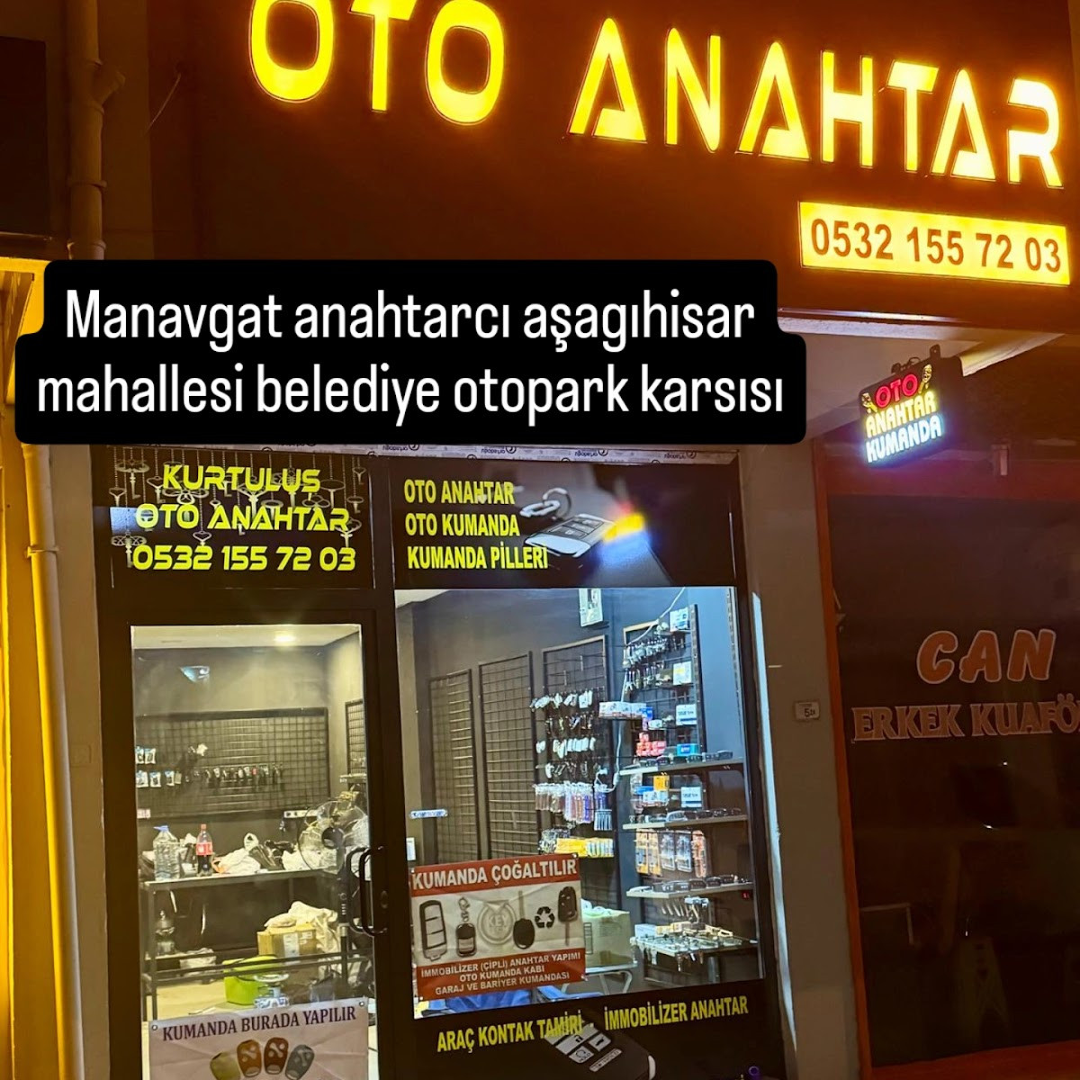 Kurtuluş anahtar çilingir oto anahtarcı manavgat – Fotoğraf 6