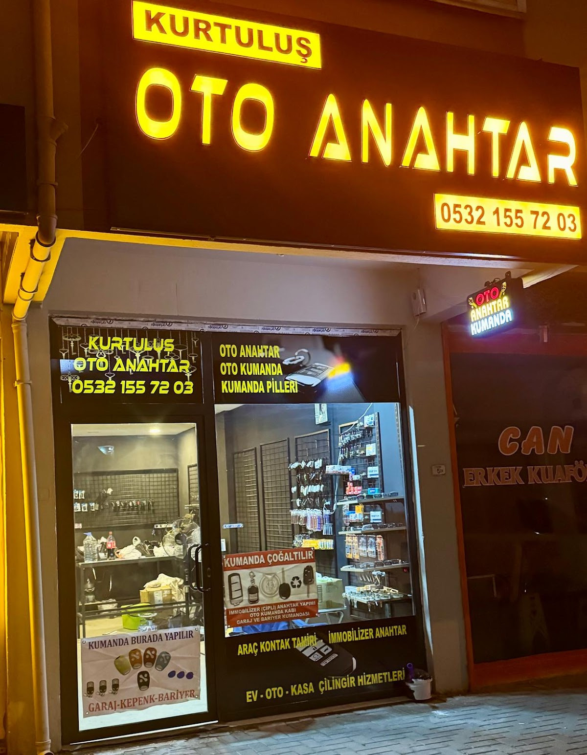 Kurtuluş anahtar çilingir oto anahtarcı manavgat