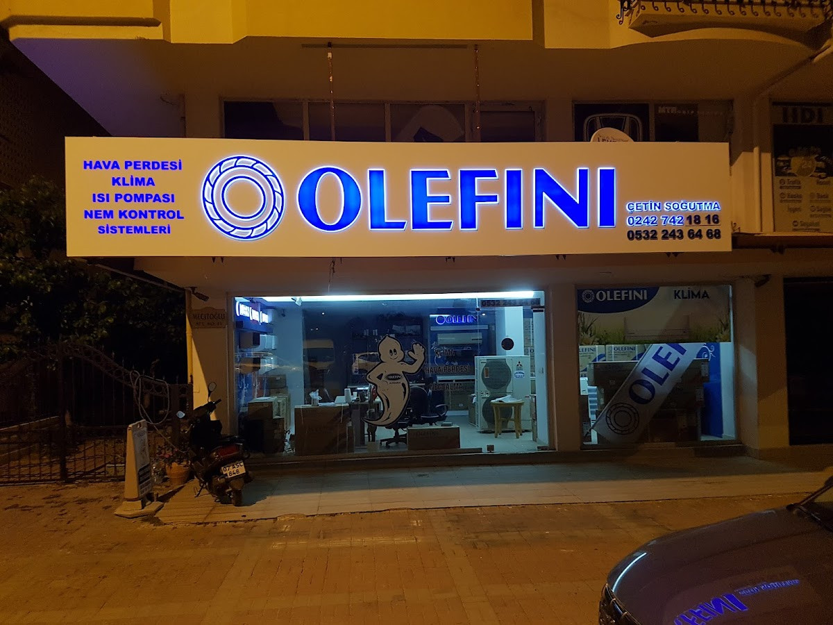 Manavgat Çetin Soğutma Ltd.Şti & Olefini OAC İklimlendirme Bölge Yetkili Satış-Servis Bayii – Fotoğraf 2