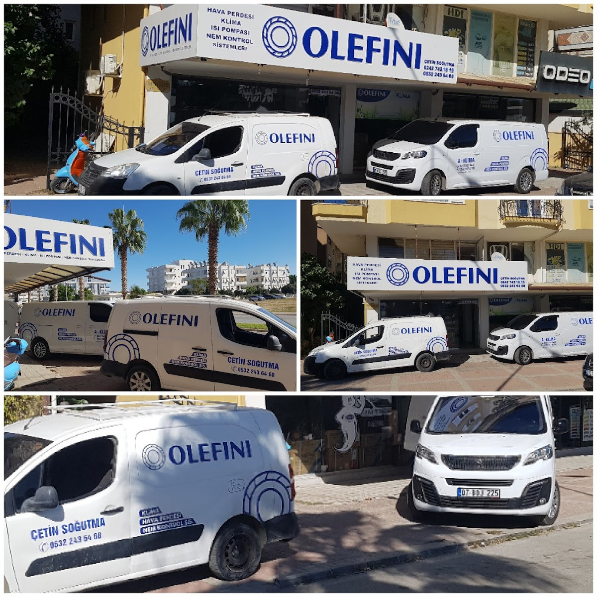 Manavgat Çetin Soğutma Ltd.Şti & Olefini OAC İklimlendirme Bölge Yetkili Satış-Servis Bayii