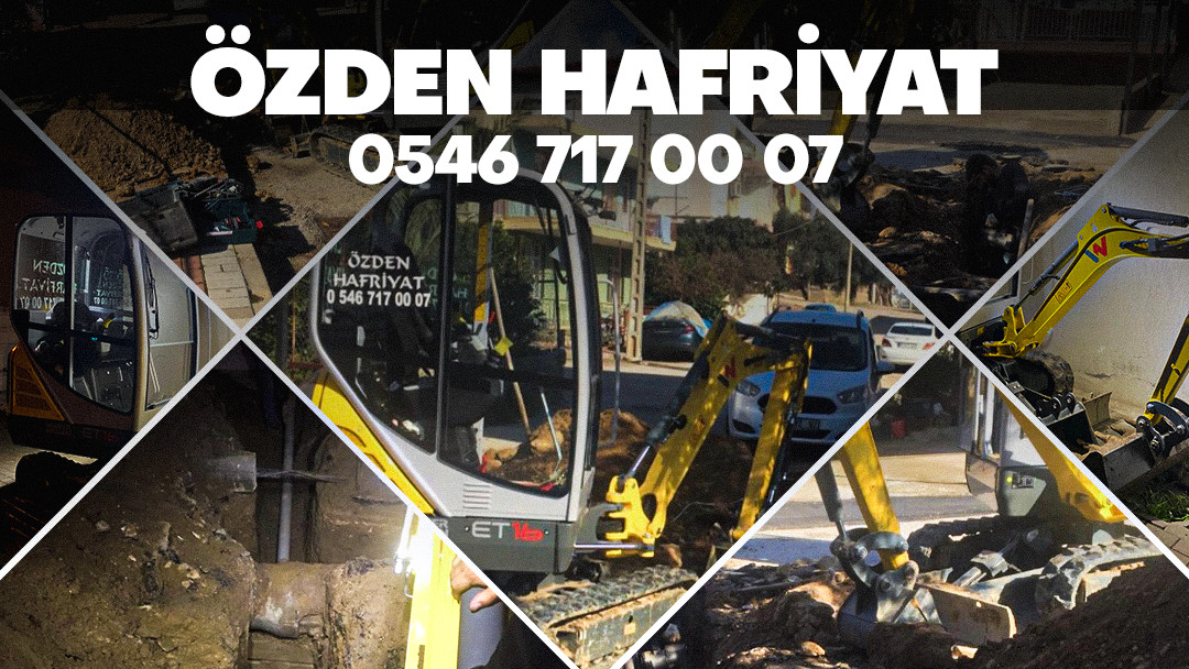 Manavgat Özden Hafriyat - Nakliye - Çevre Düzenleme - Kanal Kazı Tesviye – Fotoğraf 1