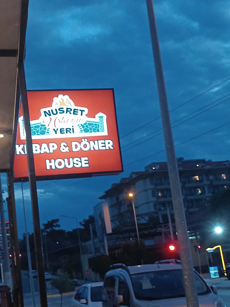 NUSRET USTANIN YERİ KEBAP DÖNER HOUSE — Manavgat manavgat döner