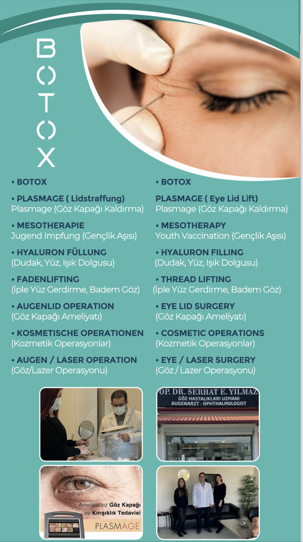 Op. Dr. Serhat E. Yılmaz /Göz Doktoru -Augenarzt -Ophthalmologist – Fotoğraf 8