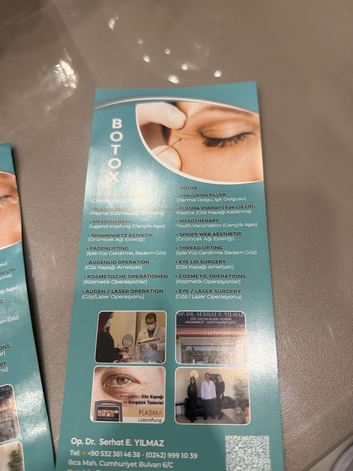 Op. Dr. Serhat E. Yılmaz /Göz Doktoru -Augenarzt -Ophthalmologist – Fotoğraf 3