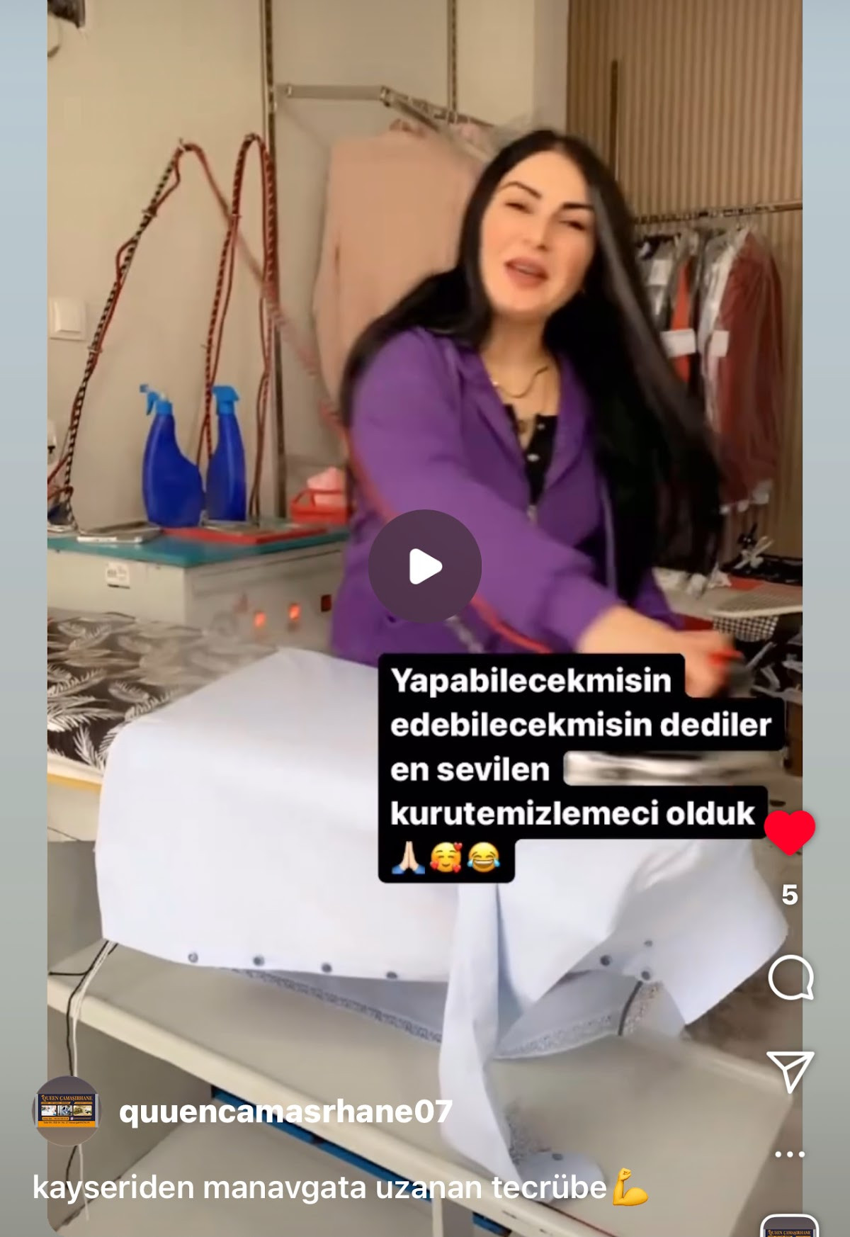 Queen çamaşırhane kurutemizleme – Fotoğraf 9