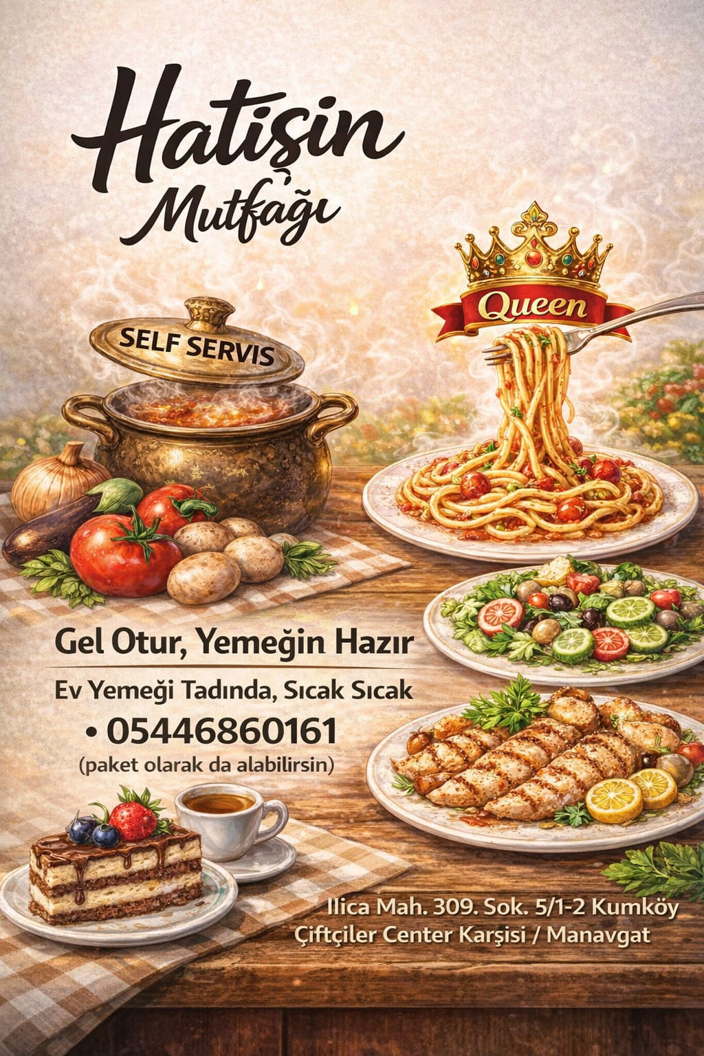 Queen Döner Kebap Kumköy Manavgat – Fotoğraf 7