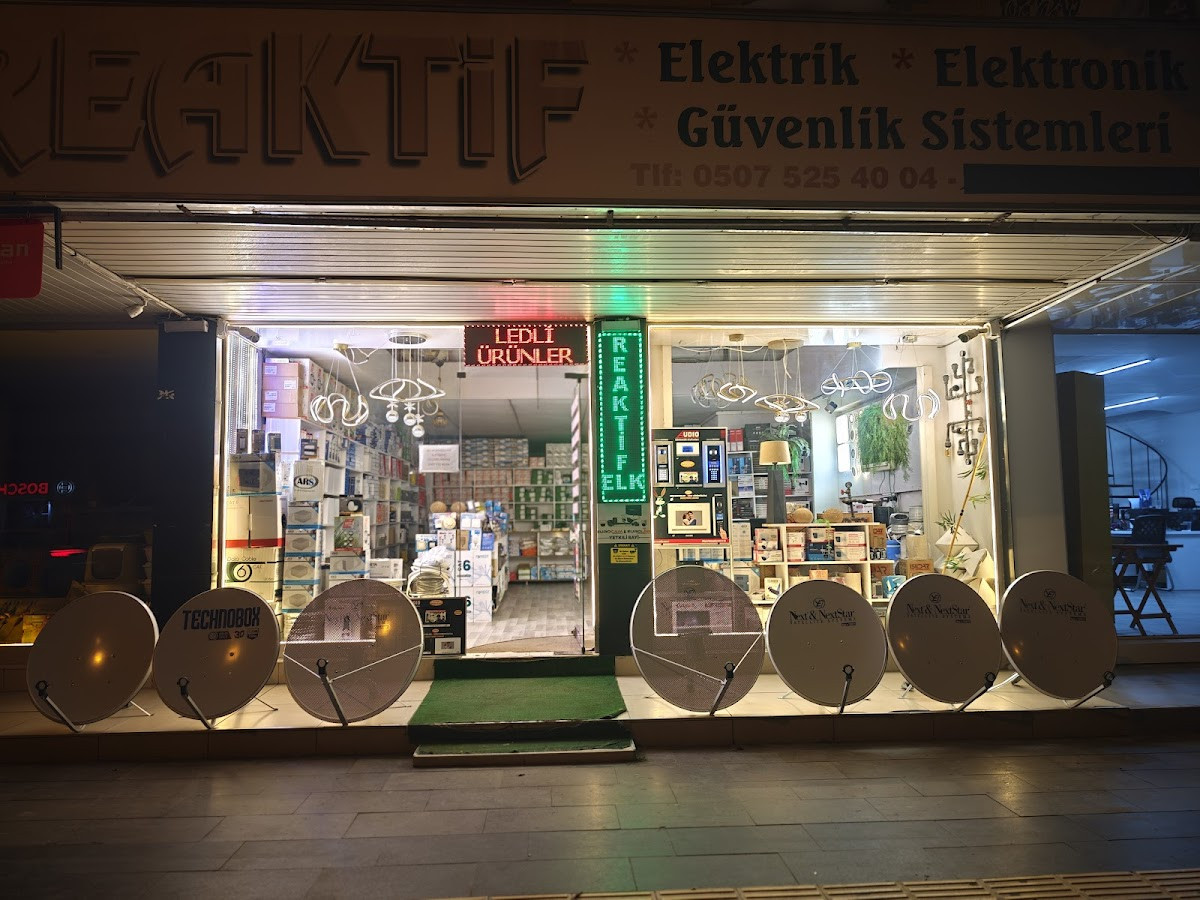 REAKTİF ELEKTRİK KAMERA UYDU GÜVENLİK – Fotoğraf 10