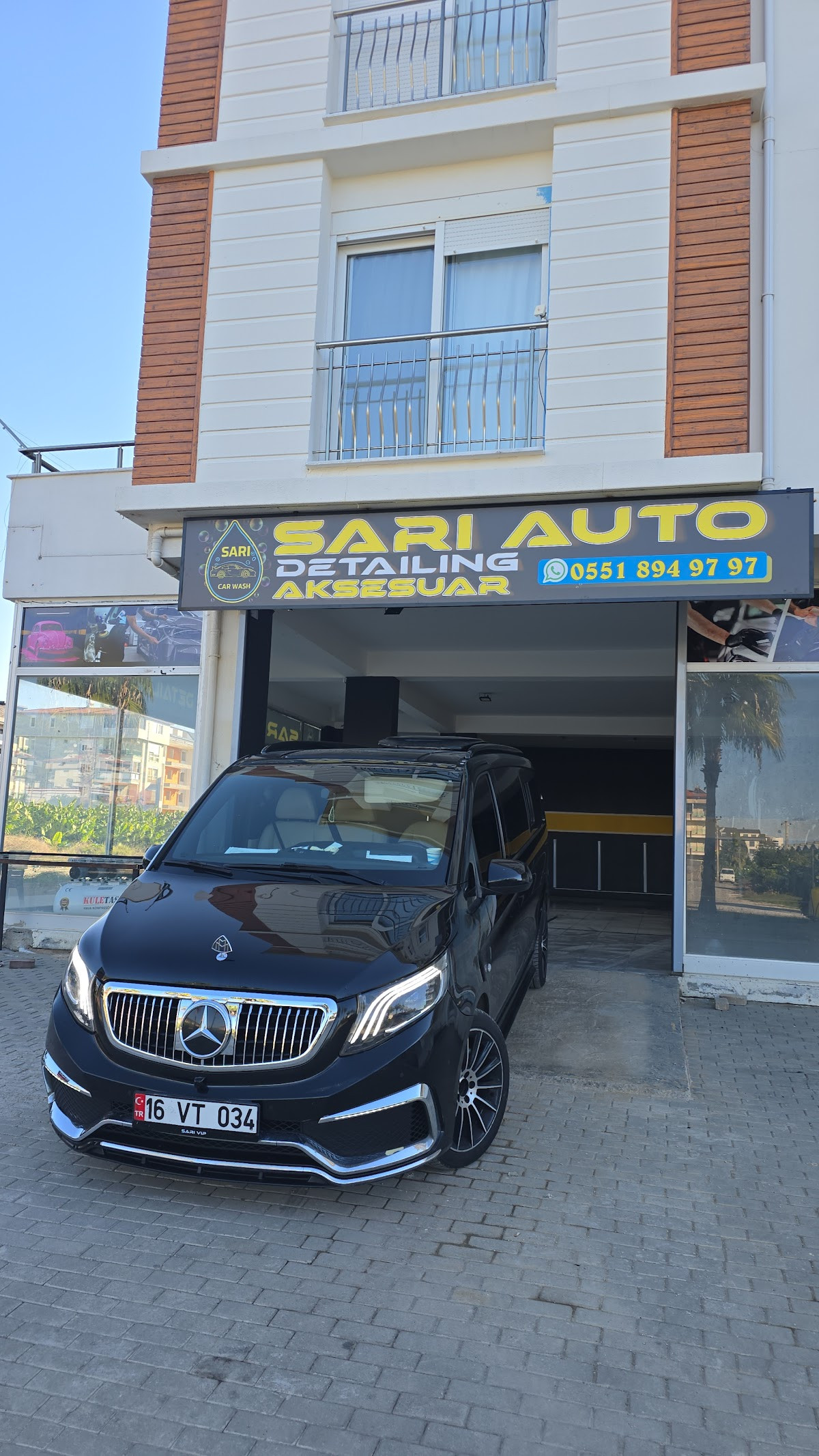 Sarı oto yıkama ve Aksesuar – Fotoğraf 2