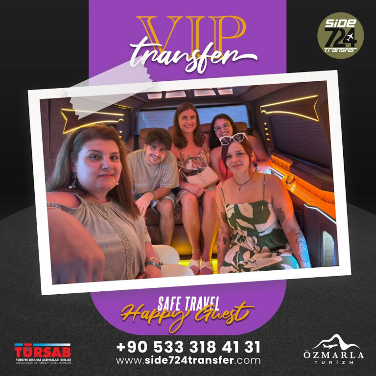 Side 724 Vip Transfer-Flughafen - Manavgat - Antalya — Manavgat Manavgat Vip Transfer
