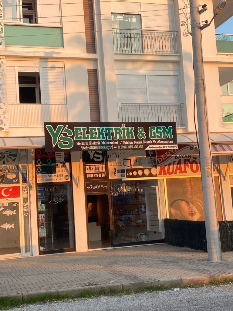 YS ELEKTRİK & GSM — Manavgat Manavgat Elektrik