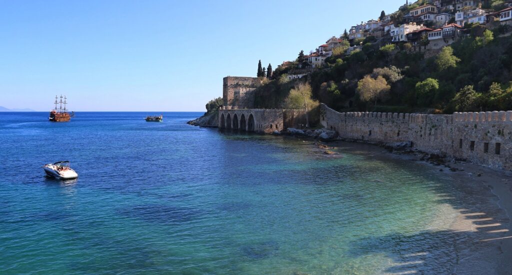 Mediterranean marine life and underwater flora discovered during Side scuba diving tour