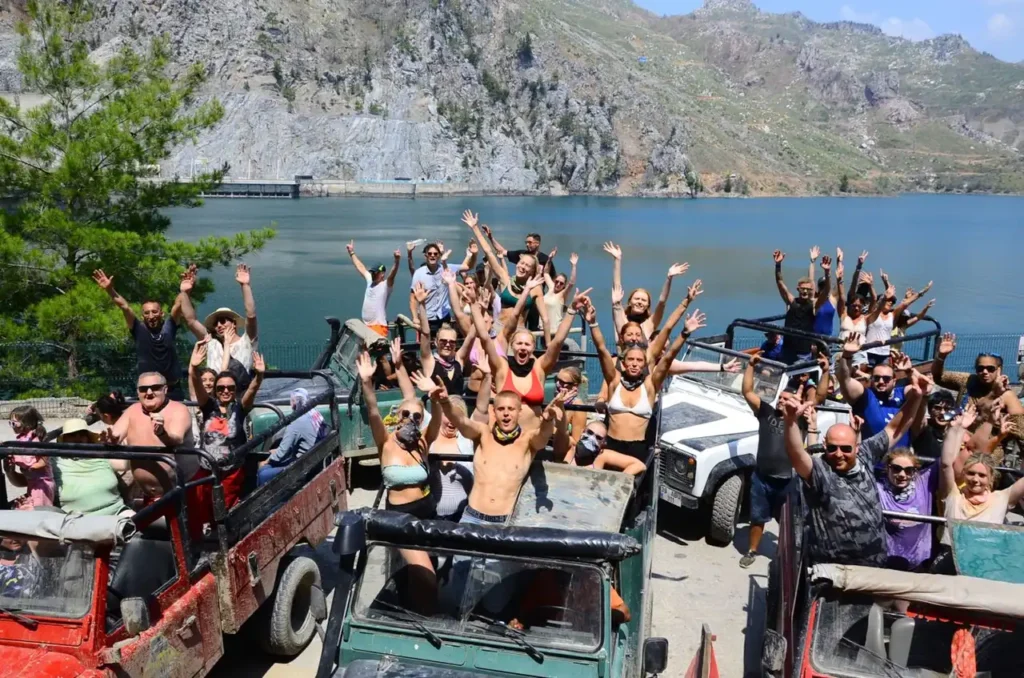 Side Jeep Safari: Green Canyon, Boat Trip & Water Fights – Oymapınar Dam & Green Canyon