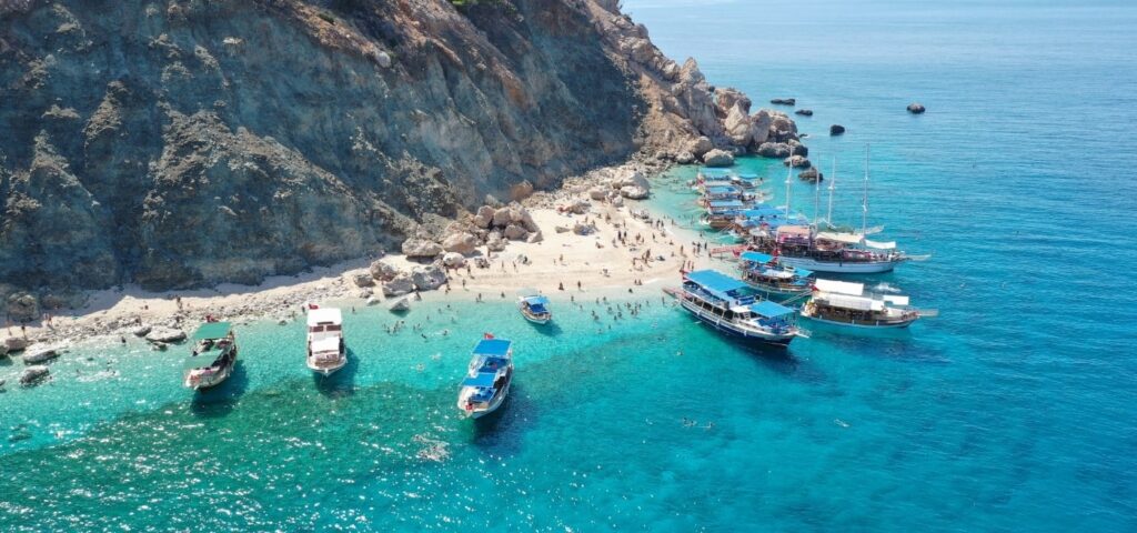Suluada Island Boat Trip from Side | Turkish Maldives Tour – Suluada Island (via Adrasan Port)